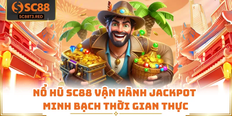 Nổ hũ SC88 vận hành jackpot minh bạch thời gian thực